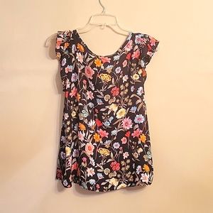 Ann Taylor Loft short sleeve blouse xs